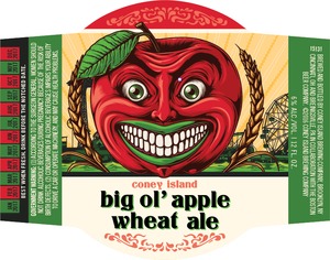 Coney Island Big Ol' Apple Wheat Ale December 2016