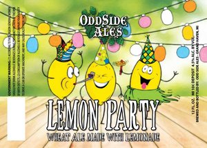 Odd Side Ales Lemon Party November 2016