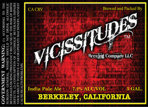 Vicissitudes Brewing Company, LLC December 2016