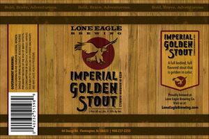 Lone Eagle Brewing Imperial Golden Stout November 2016