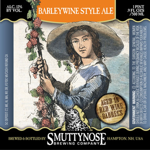Smuttynose Brewing Co. Barleywine Style Ale