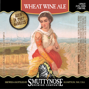 Smuttynose Brewing Co. Wheat Wine Ale November 2016