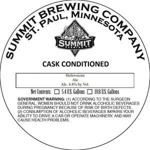 Summit Brewing Company Hefeweizen