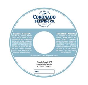 Coronado Brewing Company Beach Break IPA