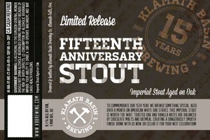 Klamath Basin Brewing Co. Fifteenth Anniversary November 2016