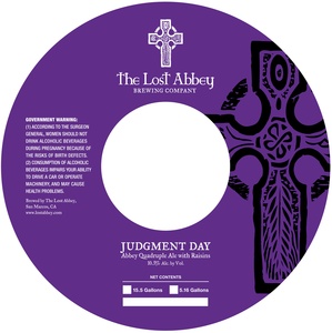 The Lost Abbey Judgment Day November 2016