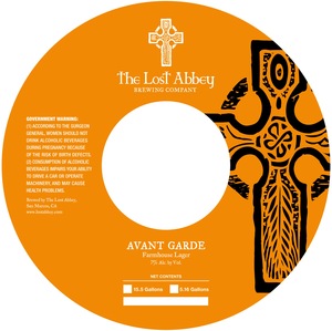 The Lost Abbey Avant Garde November 2016