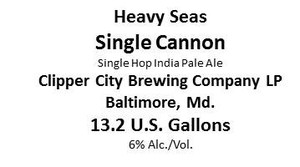 Heavy Seas Single Cannon