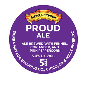 Sierra Nevada Proud Ale November 2016