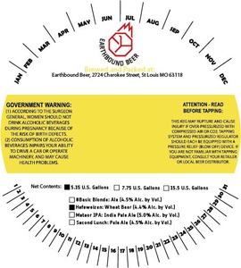 Earthbound Beer Hefeweizen December 2016