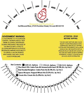 Earthbound Beer Cream Ale November 2016