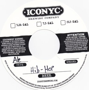 Iconyc Brewing Company Hib-hop