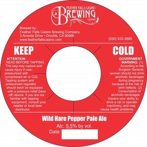 Wild Hare Pepper Pale Ale 