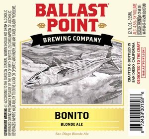 Ballast Point Bonito November 2016