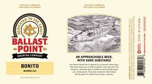 Ballast Point Bonito November 2016