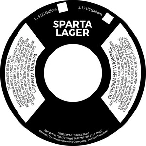 Sparta Sparta Lager November 2016