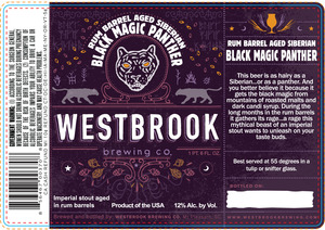 Westbrook Brewing Company Rum Barrel Aged Siberian Black Magic Pan