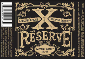 Xreserve Imperial Coffee Stout 