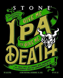 Stone Give Me Ipa Or Give Me Death December 2016
