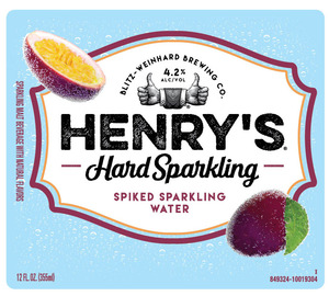 Henry's Hard Sparkling Passion Fruit