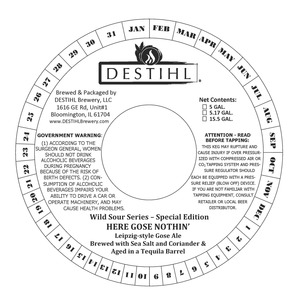 Destihl Wild Sour Series-s.e. Here Gose Nothin'