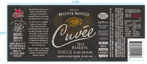 Nickel Brook Cuvee Reserve Beer 