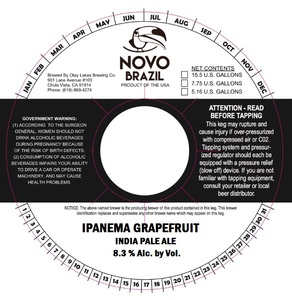 Novo Brazil IPAnema Grapefruit India Pale Ale