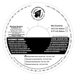 Montauk Brewing Watermelon Session Ale