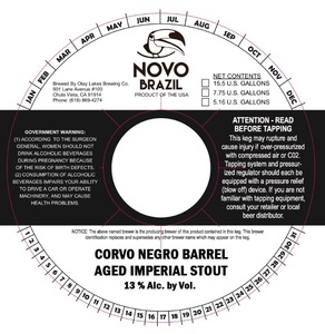 Novo Brazil Corvo Negro Barrel Aged Imperial Stout