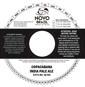 Novo Brazil Copacabana India Pale Ale