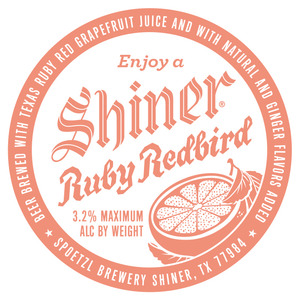 Shiner Ruby Redbird November 2016