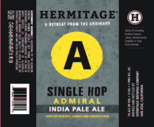 Hermitage Brewing Company Admiral