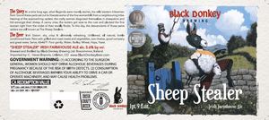 Black Donkey Brewing Sheep Stealer Irish Farmhouse Ale