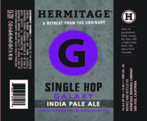 Hermitage Brewing Company Galaxy December 2016