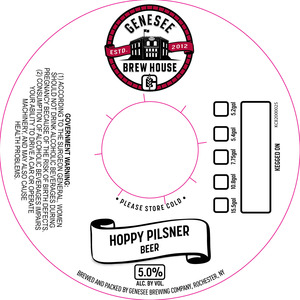 Hoppy Pilsner Beer November 2016