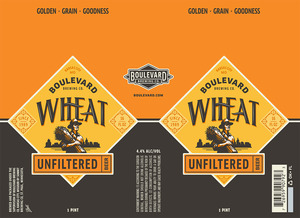 Boulevard Brewing Company Unfiltered Wheat November 2016