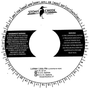 Stony Creek Brewery Lichten Lizzy