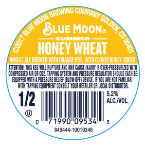 Blue Moon Summer Honey Wheat