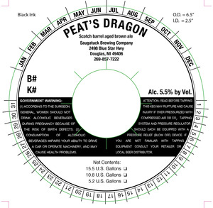 Saugatuck Brewing Company Peat's Dragon