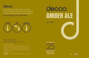 Decca Amber Ale
