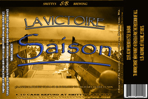 Smitty's Brewing La Victoire Saison November 2016