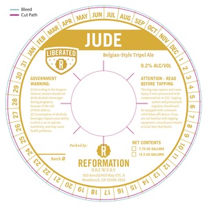 Reformation Brewery Jude