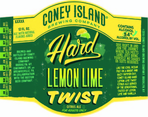 Coney Island Hard Lemon Lime Twist