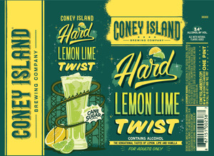 Coney Island Hard Lemon Lime Twist January 2017