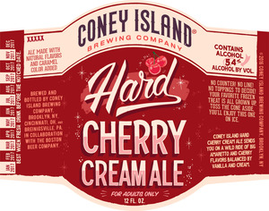 Coney Island Hard Cherry Cream Ale November 2016