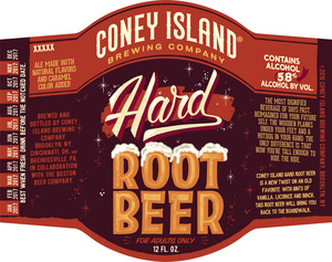 Coney Island Hard Root Beer November 2016