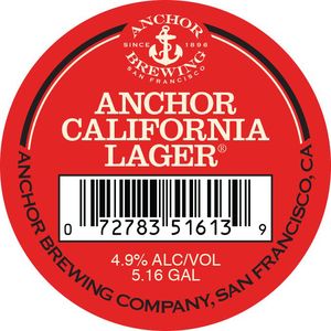 Anchor Brewing Company California Lager November 2016