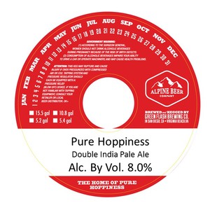 Alpine Beer Company Pure Hoppiness