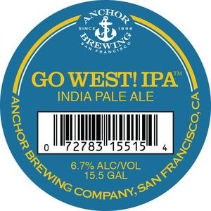 Anchor Brewing Company Go West! IPA December 2016