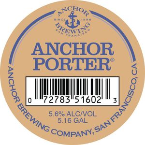 Anchor Brewing Company Anchor Porter November 2016